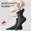 MIIOW Men's Socks, Spring And Autumn All-Season Cotton Socks, Mid-Calf Mixed Colors, Business Long Socks, 100% Pure Cotton Breathable, 5 Pairs