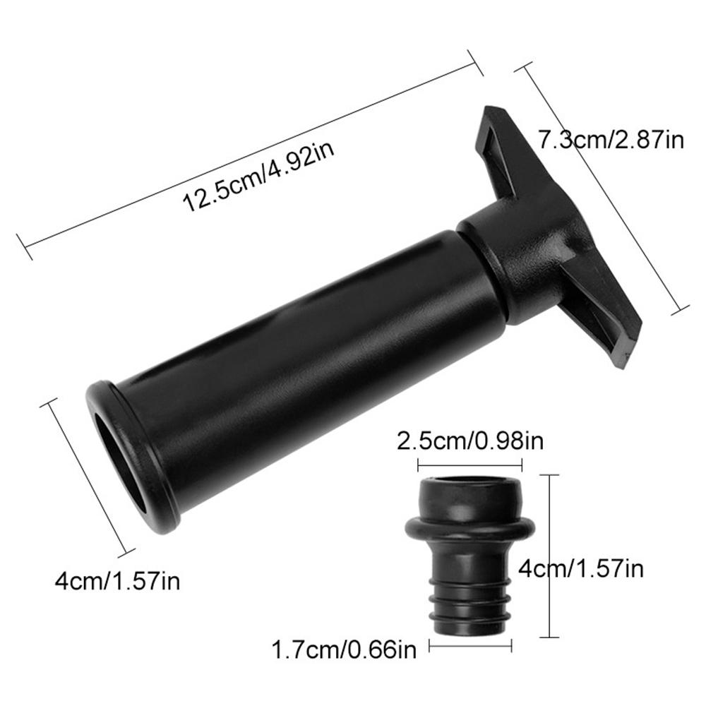 Bar Silicone Red Wine Vacuum Saver Bottle Pump with 2 Sealing Cap Preserver