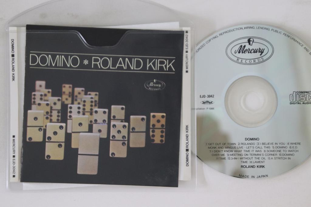 CD ROLAND KIRK - Domino EJD3042 MERCURY Japan Jazz Used