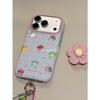 Ins Wind Girl Style Pattern Flower Suitable for Apple 17promax Mobile Phone Case 16/15 Anti-drop Case Protective Case