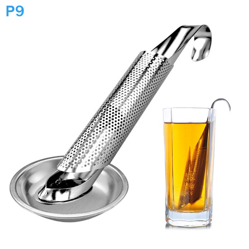 Stainless Steel Tea Infuser Tray Spice Tea Strainer Herbal Filter Teaware Accessories Kitchen Tools Multiple Styles Available