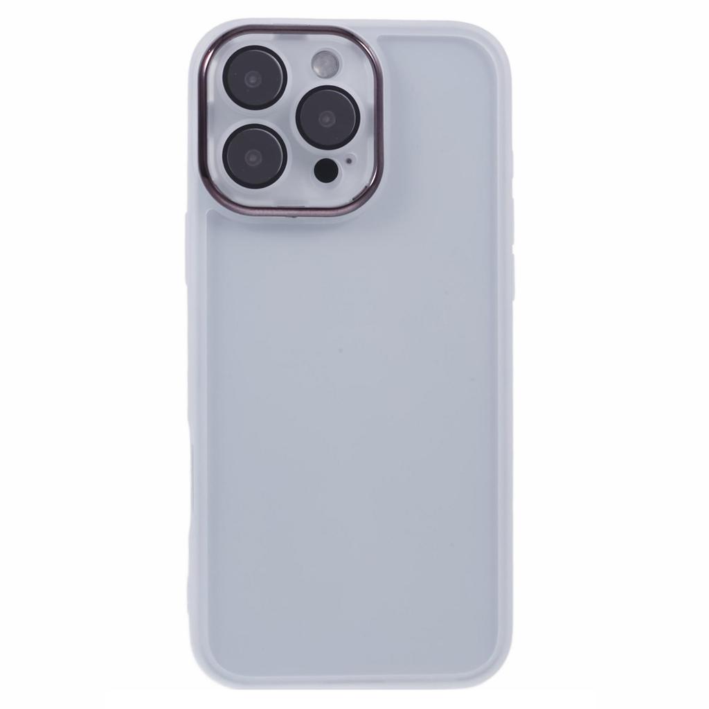 Bulk Purchasing 20Pcs For iPhone 16 Pro Case Electroplated Camera Frame TPU Phone Cover Precise Cutouts