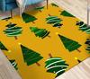 Pine Tree Pattern Rugs Christmas Rug Xmas Rug Modern Rugs Area Rug Anti-Slip Carpet Wall Hanging Rug Home Decor Rug Bathroom Rug