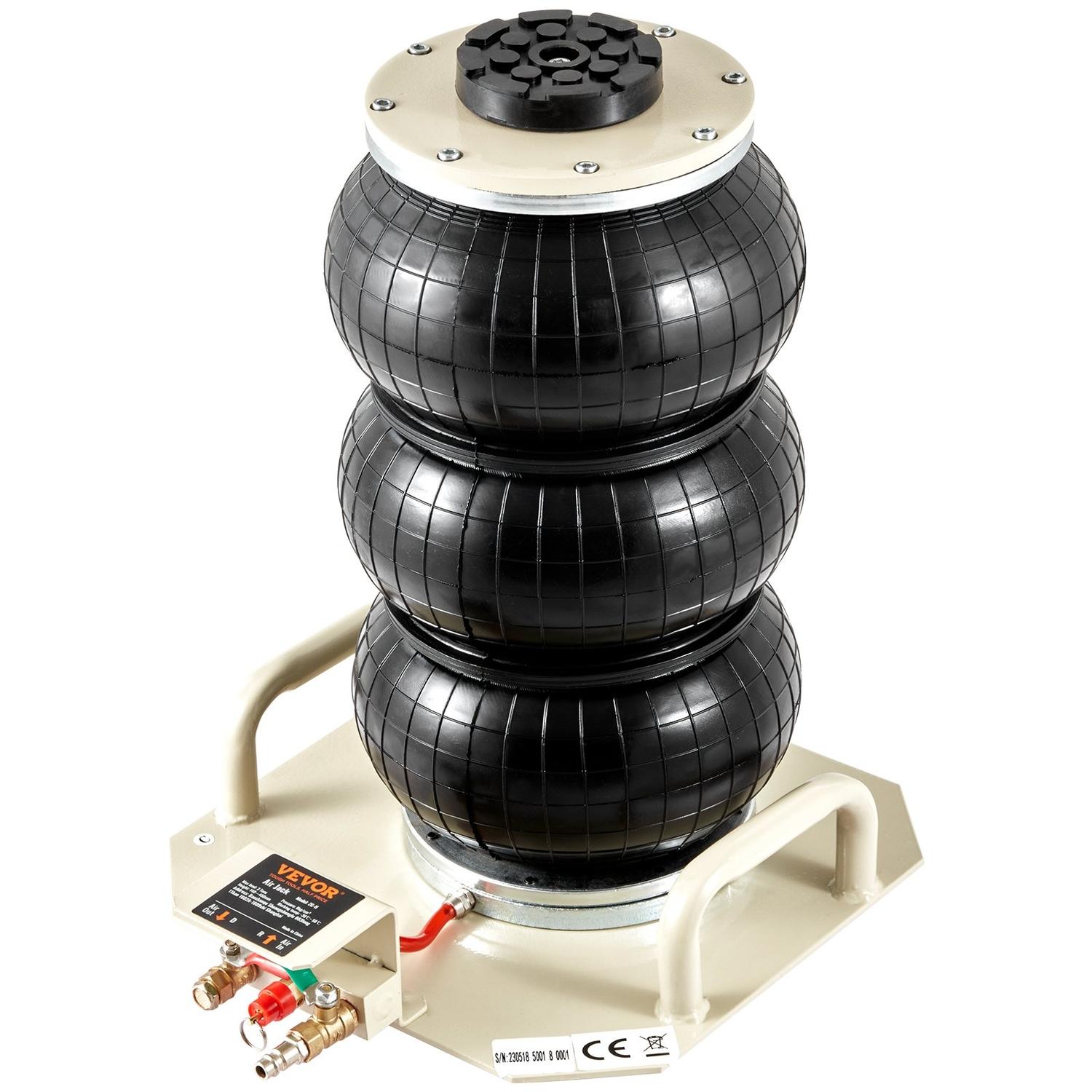 Air Jack, 3 Ton/6600 lbs Triple