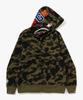 First Camo Shark Full Zip Hood (M) Green