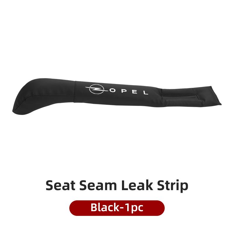 New J-shaped Leather Car Seat Gap Plug Filler Leakproof Pads For Opel Astra Insignia Corsa Zafira Meriva Mokka Vivaro Vectra Ant