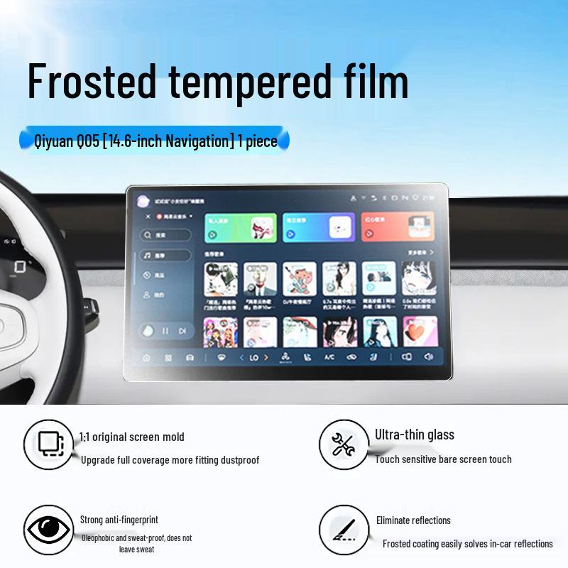 Tempered Film for Changan Qiyuan Q05: Screen Protector and Interior Decor for 26 Models