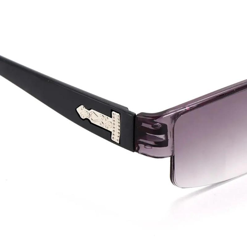 1 PC Half Frame Reading Glasses Women/Men Older Fashion Presbyopic Eyeglasses Portable High-definition Vision Care +1.0~+4.0