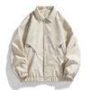Men's Plus Size PU Leather Jacket - Hong Kong Style Autumn/Winter, Lapel, Pure Color, Casual Couple Outerwear for Chubby Individuals