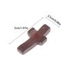 1/2PCS Wooden Pocket Prayer Cross, Small Handheld Cross For Comfort, Pocket Gift For Prayer & Faith
