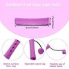 10pcs Hair Curlers Perm Rods Heatless Short Cold Wave Rods Hair Curler Perming Rods Hair Curling Rollers Curling Hair Rollers