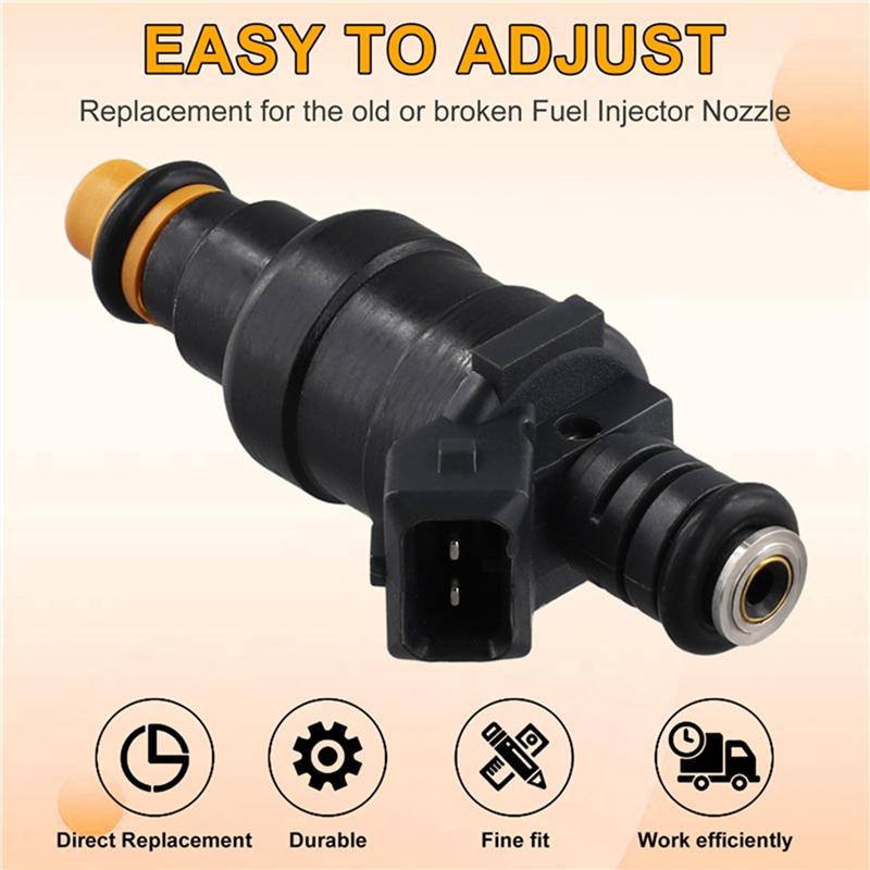 Strange 4Pcs New Fuel Injector Nozzle 0280150201 For BMW 3 5 6 7 2.0L-3.5L M3-M6 911 924 944 9999163922 13641273272