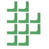 10 PCS Tennis Court Line Boundary Markers Right Angle Plane Landmark Court Marker for Football Badminton Green