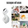 Illuminated Loupe Foldable Magnifier Folding 40X Magnifying Glass Mini   Repair Tool