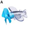 1/2pcs Wind-Powered LED Airplane Propeller Motorcycle Car Electric LED Colorful Light Car Rearview Mirror Rotating LED Lights