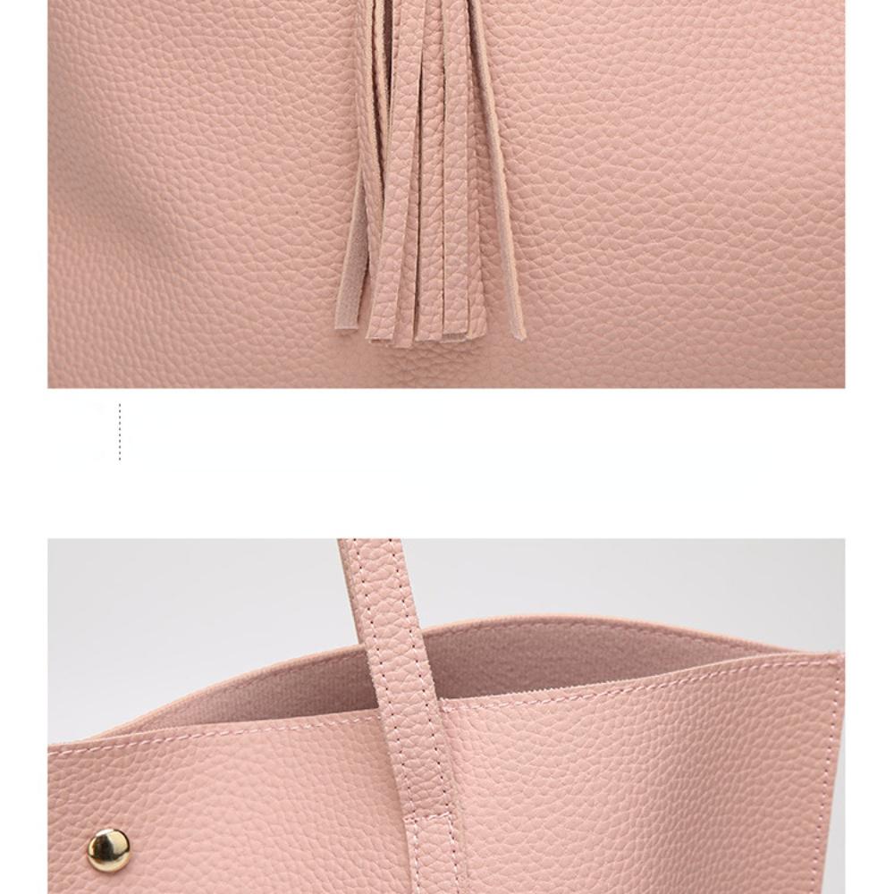 Damska torba na ramię Europejska i amerykańska torba na ramię z frędzlami Przenośna torba na ramię o dużej pojemności Torba na zakupy