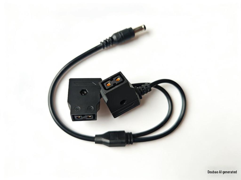 V-Mount Battery D-Tap To Dual D-Tap Extension Cable.