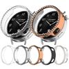 Single Row Diamond Half Coverage Hollow TPU Watch Cover