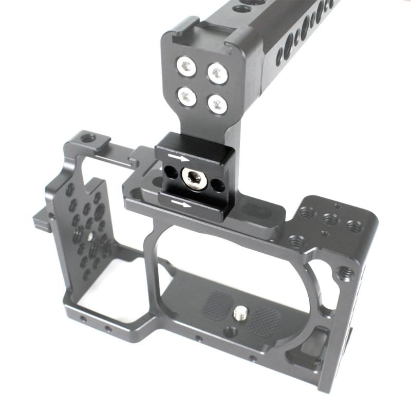 Cold Shoe Mount Adapter 1/4inch Screw Mounting Hole For Digital DSLR Camera Rig/Cage/Cheese Plate/ Video/Flash Light
