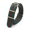 Rose Gold Buckle Nylon Watch Strap - Canvas Replacement for DW Watches