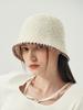 Olinkeompeulliteu Pigtail Bucket Hat (Ivory For Warm Tones)