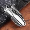Gardening Shovel Stainless Steel Foldable Yard Tool Small Garden Shovel For Planting Sowing Transplanting Cultivating