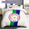 Caykur Rizespor Pattern Bedding Quilt Set  Home Decoration  Gift (1 * Duvet Cover + 2 * Pillowcase  Without Core)