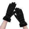 Thickened Full Finger Gloves Touchable Screen Skiing Gloves Women Winter Gloves  Cycling Bicycle