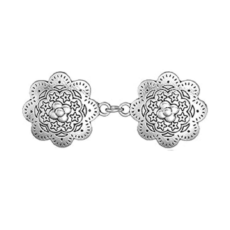 Practical Sweater Clip Stylish Dress Shawl Clasp Shirt Collar Clip Alloy Texture Suitable for Fashion Lover Present