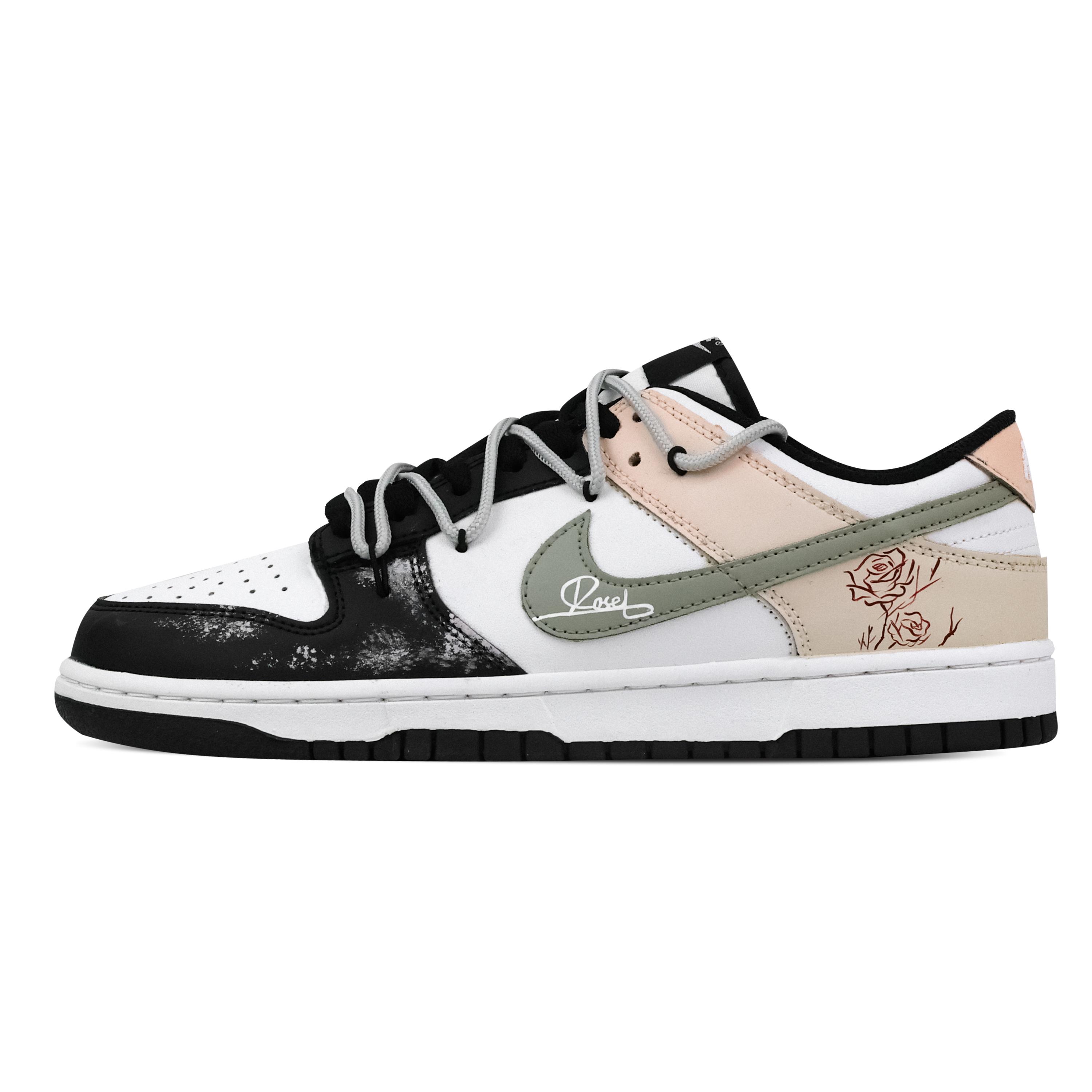 

Nike Dunk Dusty Pink Rose 1 Abrasion Resistant Low top Skateboard Shoes Unisex Pink White HF5441-100(Team773-1) 42.5