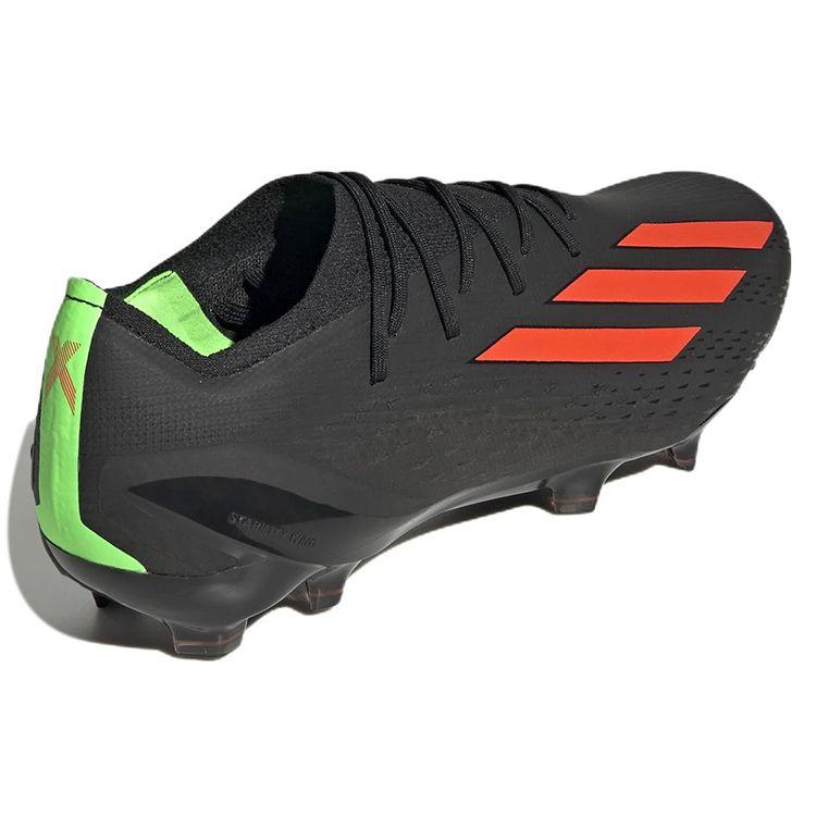 Adidas X Speedportal.1 FG Black Solar Red Men Sneakers Core-Black Solar-Green GW8429