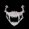 Maschera Teschio Festa Denti Lunghi Demone Scheletro Mezza Maschera Lupo Drago Tigre Maschera Houjuu Nue Cosplay Halloween Accessori Costume
