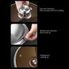 304Stainless Steel Plates Picnics Camping Plates Party Dishware Set Metal Dish Set for Kitchens and Dining Tables