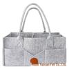 Large Capacity Baby Diaper Bag - Felt Storage & Travel Handbag for Moms