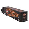 Maisto Scale Custom Trailer Truck Diecast Model Car 1/64 Harley-Davidson / (11516 (BLACK/FLAMES))