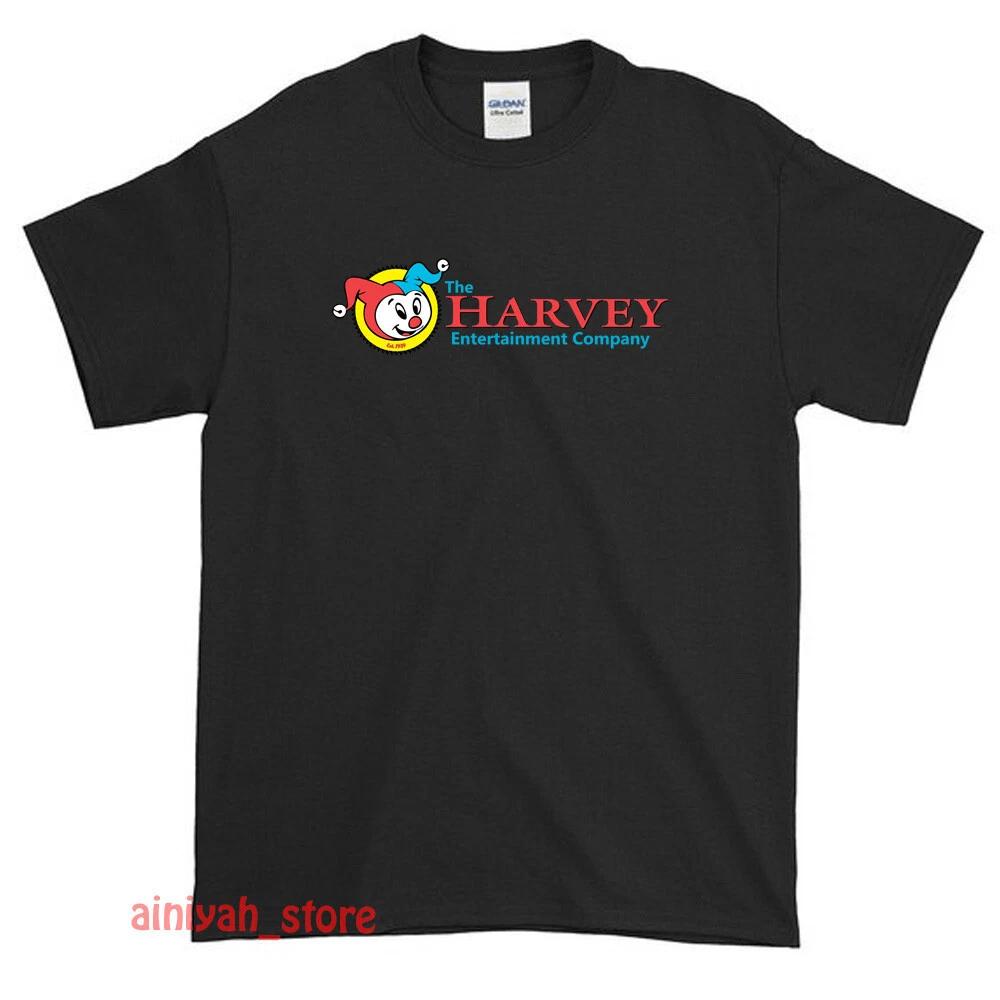 New Harvey Comics Harvey Entertainment Logo Men s Funny T shirt USA Size S-XXL 2XL