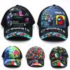 Baseball Unisex Cap Cartoon Hippie Adjustable Summer Sun Hat Snapback