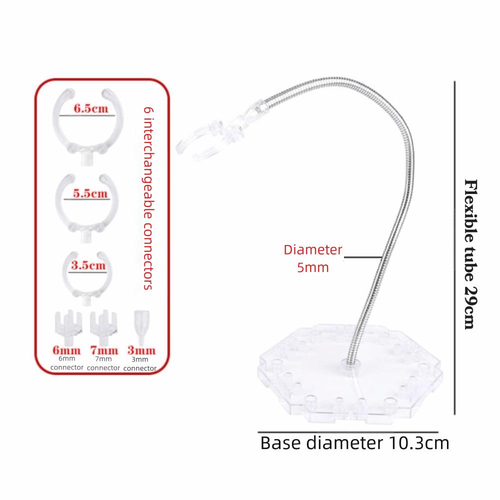 New Snake Tube Anime Figure Stand PVC 29cm Toy Bracket Accessories Model Support Stand for Figure Animation Cinema Game Model