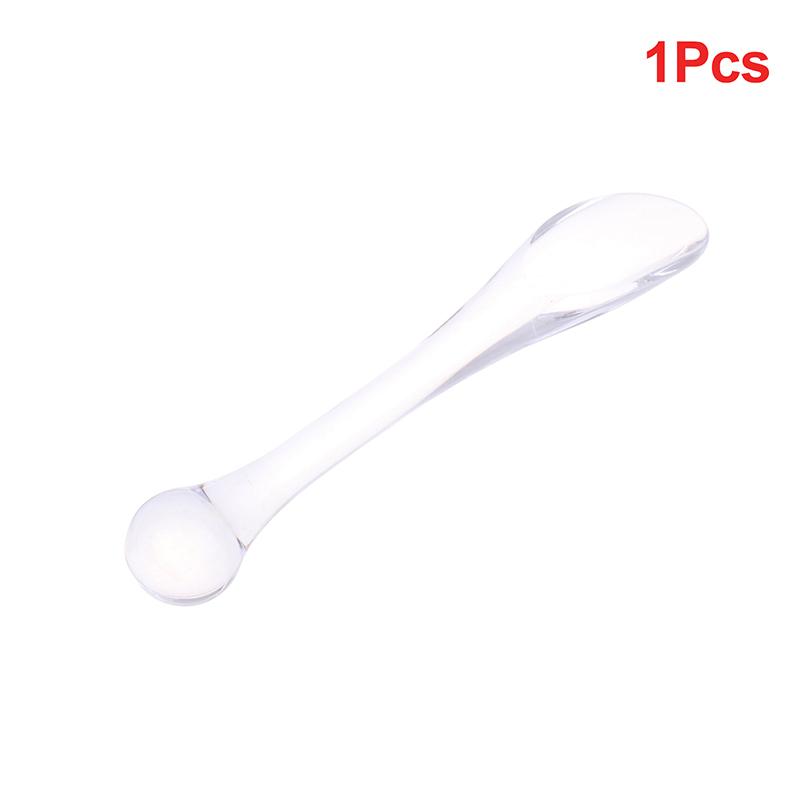 

1/5/10 шт. Аппликатор для крема для глаз Ложка Ролик Массажная палочка Косметические шпатели Против морщин Маска для лица Уход за кожей Пластиковая ложка 1Pcs прозрачный