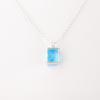 Swiss Blue Topaz Gemstone 925 Sterling Silver Jewelry Dailywear Pendant 0.69" PP-58-2