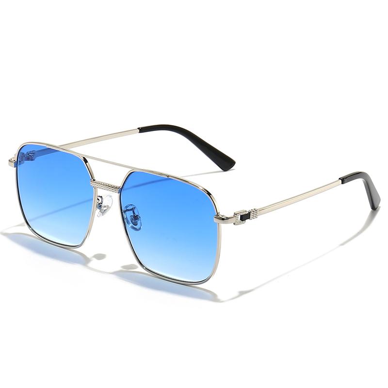 HBK 2022 Luxury Sunglasses Custom Designer Small Rectangle Sun Glasses 2022 Trendy Woman Rimless Sunglasses