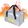 Battery Safety Storage Bag Fireproof Explosionproof Guard Portable Protective Case For Transport & Charging, Li-ion Batteries
