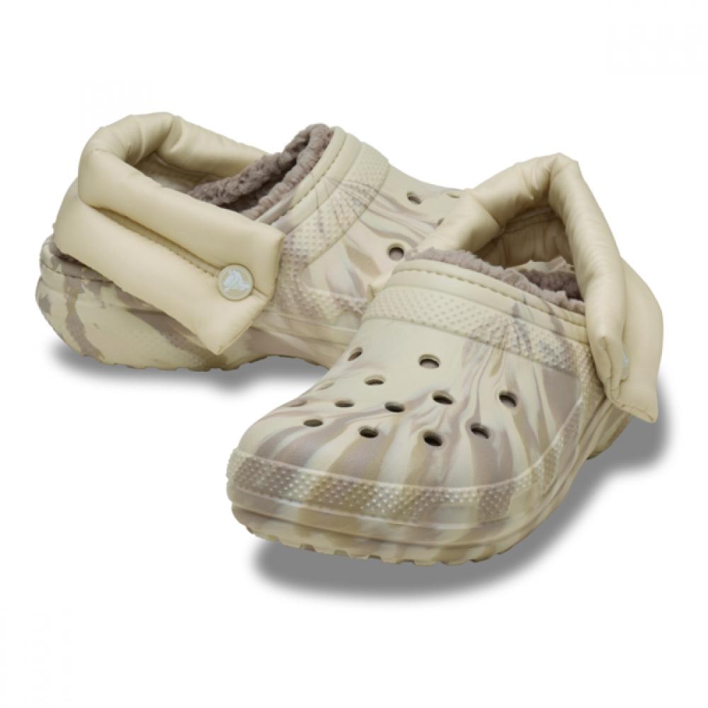 

Crocs Classic Puff Strap Clog Marvel 211980 2y3 2119802Y3 (bone/multi)/M10W12(280)