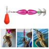 Umbrella Hook Cuttlefish Sleeve Fishing Hook Double Layer Squid Hook with Colorful Beads Swivels Sea Fishing Accessories
