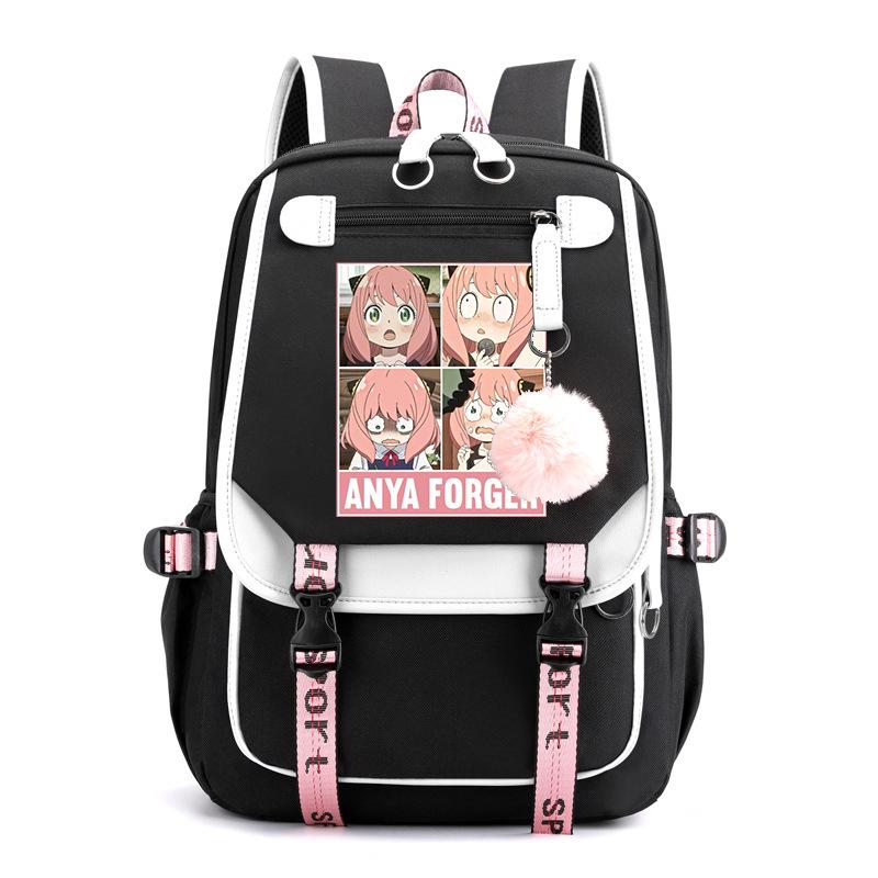 RiMan SPY x FAMILY Spy Play House Backpack Junior High School Student Personality Trend College Style School Bag