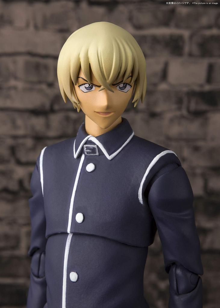 TAMASHII NATIONS Detective Conan Toru Approximately PVC Painted Action Figure S.H.Figuarts Amuro, 160mm,