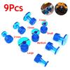 9pcs Glue Tabs Dent Removal Tools Dent Removal Tool Auto Paintless Dent Repair Glue Tabs Auto Maintenance Tools For Car Body