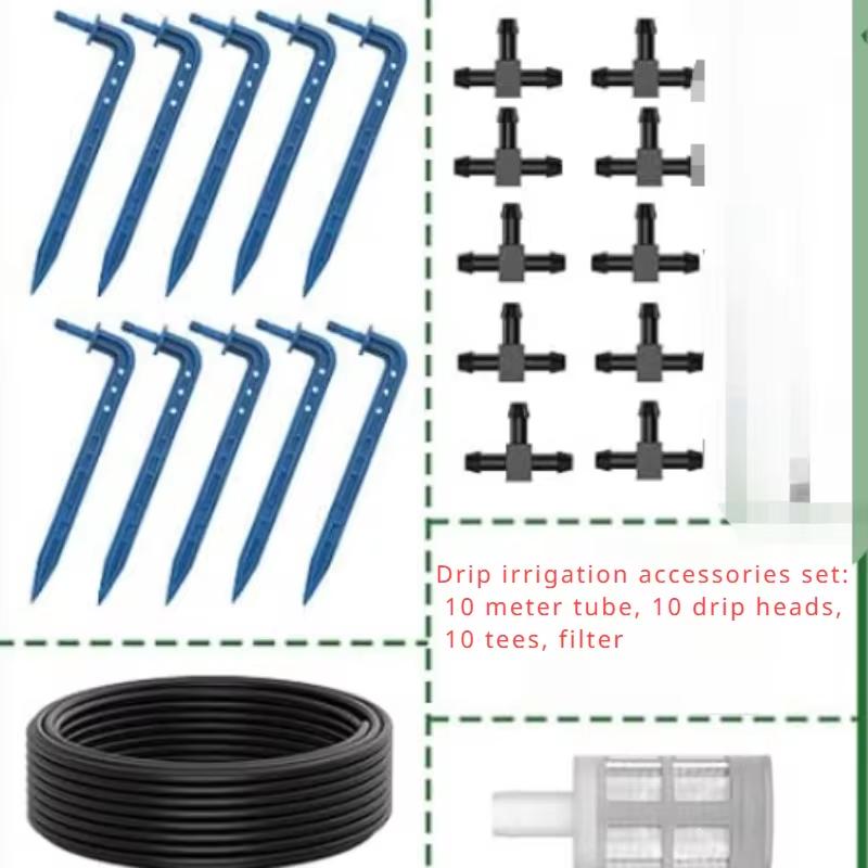 Solar Irrigation System For Garden Houses Drip Irrigation Kit For Potted Plants, Automatic Watering System For Balconies