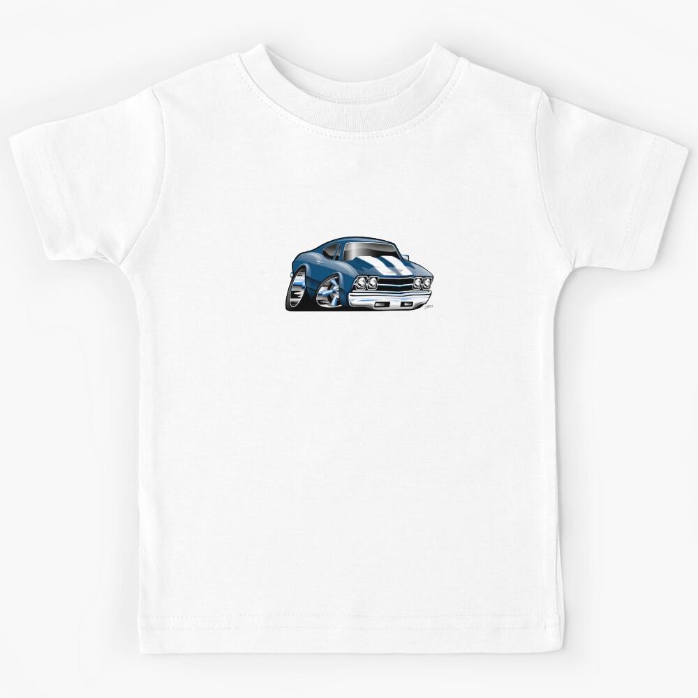 69 Muscle Car Cartoon Kids T-Shirt 100