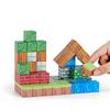64pcs Collection Playthings STEM MontessoriStac High Quality Durable Design Safe for Children king Cubes Construction Collection ChristmasGift